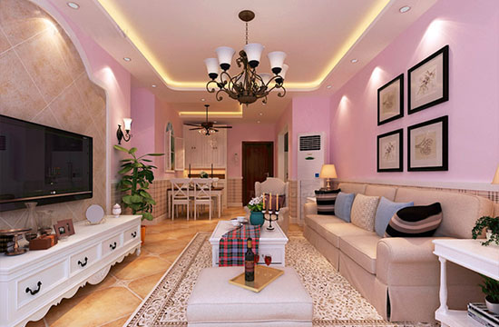 美式田园风格三房装修