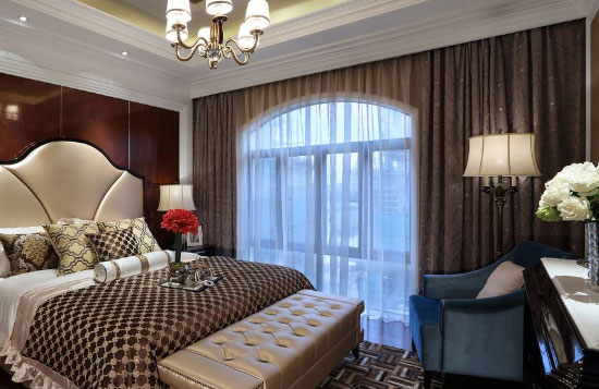 卧室窗帘怎样搭配