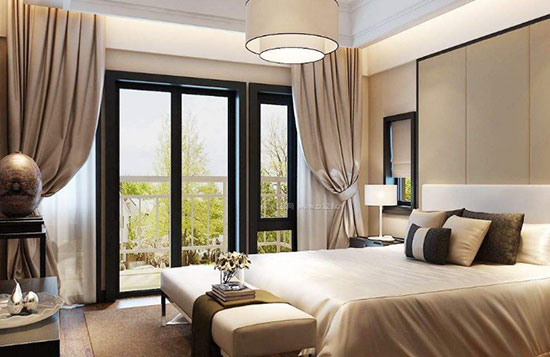 卧室窗帘怎样搭配