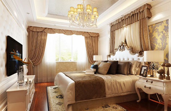 卧室窗帘怎样搭配