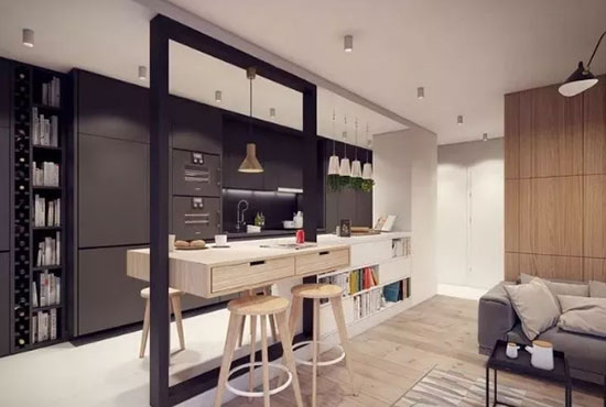 木质隔断装修案例