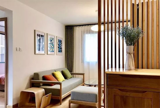 木质隔断装修案例