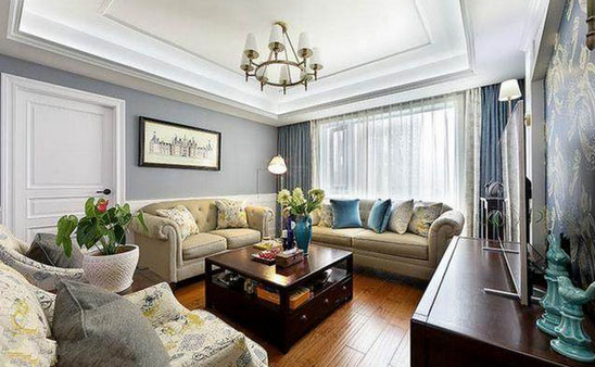 美式风格三房装修