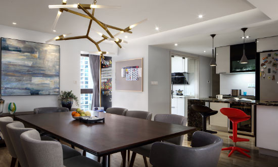 时尚简约两居室装修