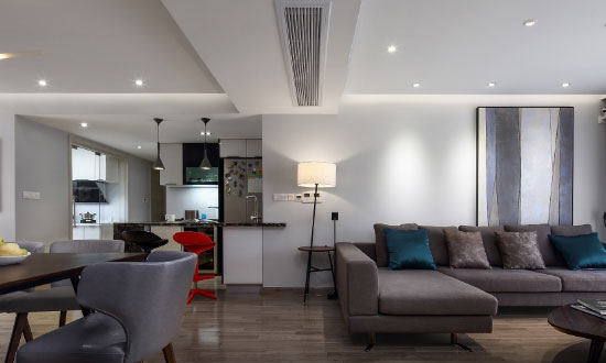 时尚简约两居室装修