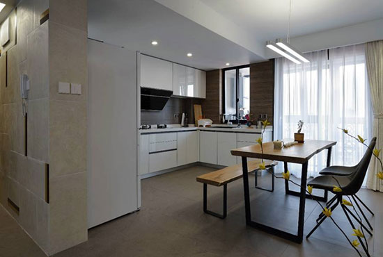 简约时尚两房装修案例