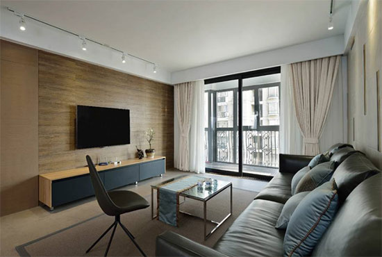简约时尚两房装修案例