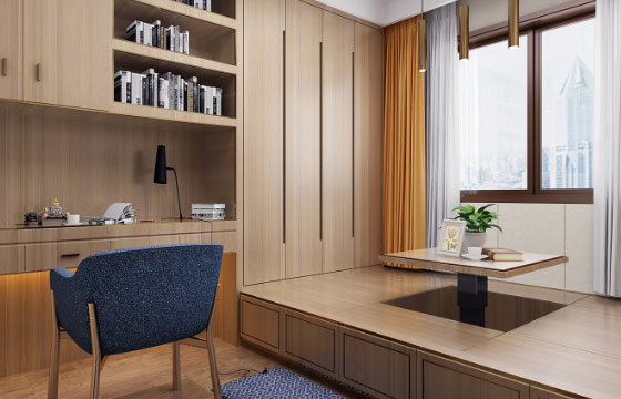 轻奢风格三房装修