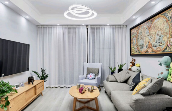 餐厅玻璃储物柜