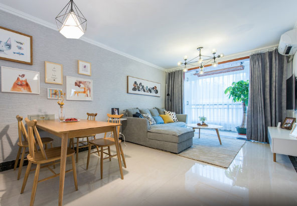 简约风格两房装修