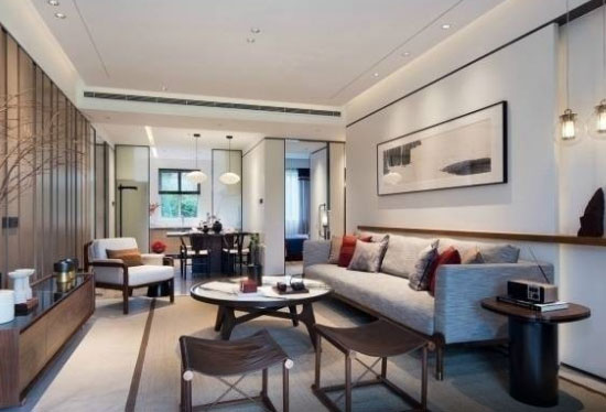 中式风格装修三房