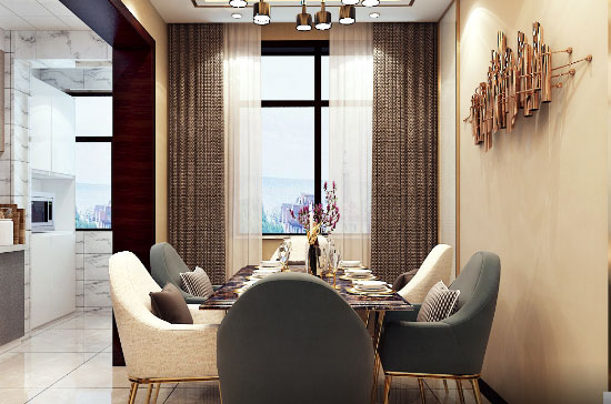 现代风格三房装修