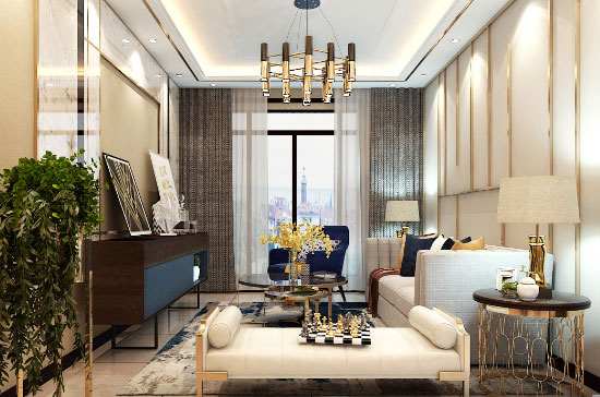 现代风格三房装修