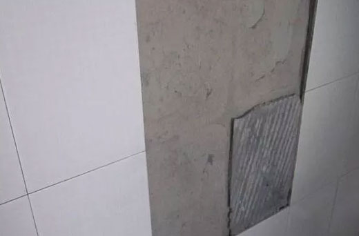 墙面瓷砖空鼓脱落原因