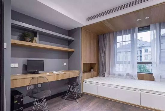 榻榻米书桌装修