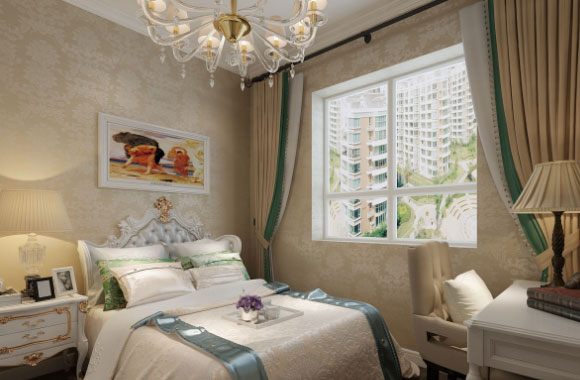 欧式风格两房装修