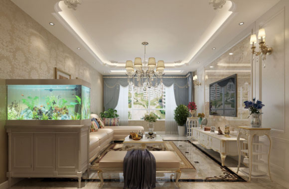 欧式风格两房装修