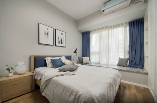 现代风格两房装修