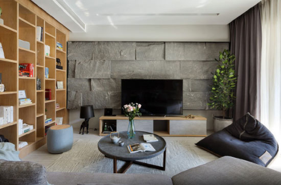 现代风格两房装修