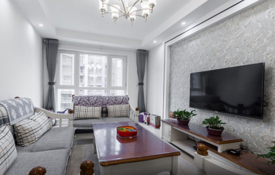 简美风格两房装修