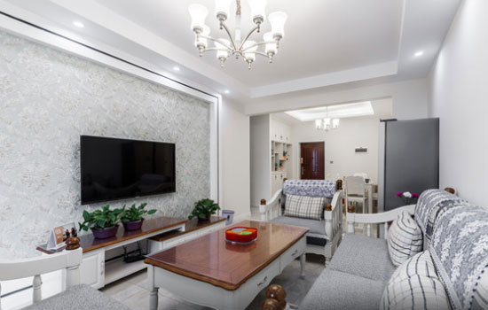 简美风格两房装修