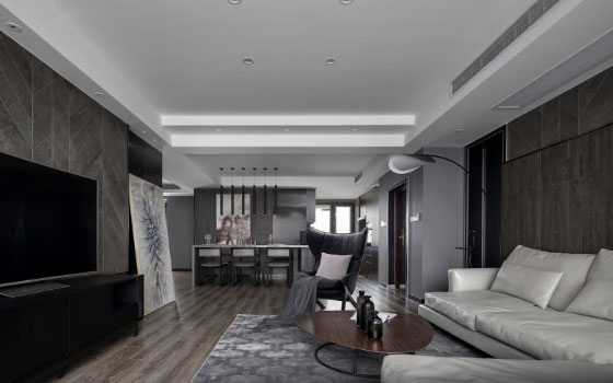 轻奢质感两房装修