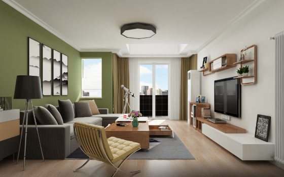 简约风格三房室装修