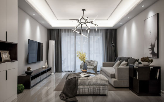 现代风格三房装修