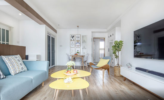 北欧风两房装修