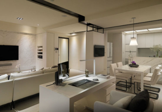 现代风格三房装修