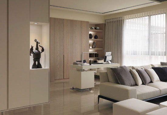 现代风格三房装修