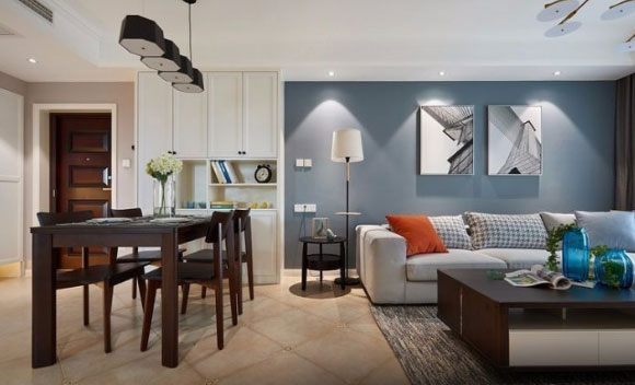 现代风格两房装修