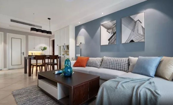 现代风格两房装修