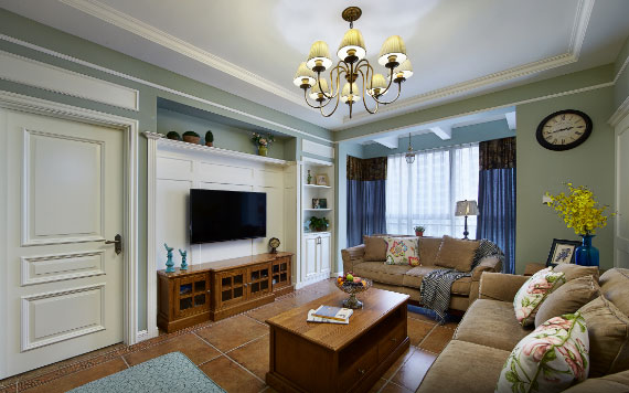美式风格三房装修