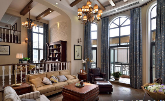 美式乡村风格别墅装修