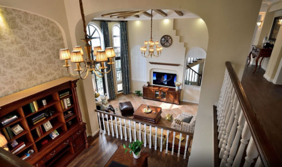 美式乡村风格别墅装修