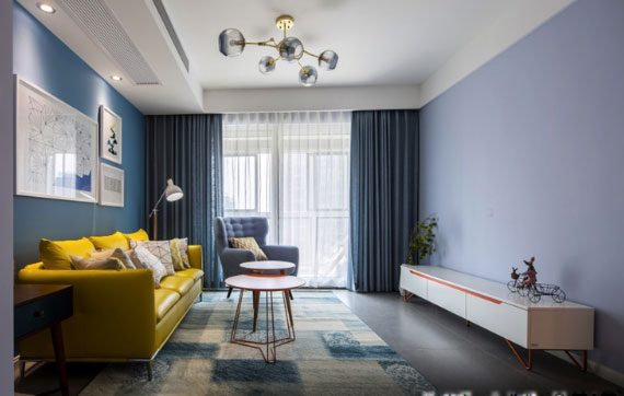 现代风格两房装修