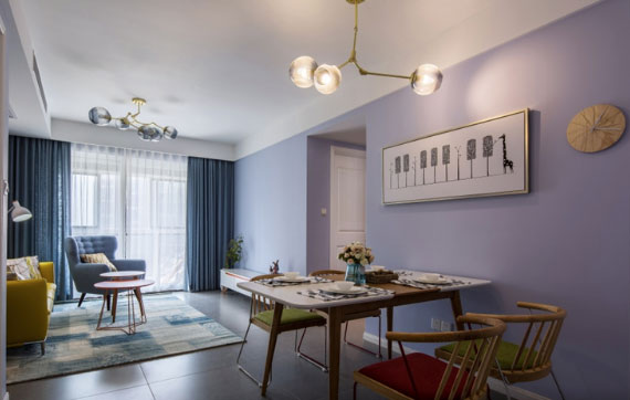 现代风格两房装修