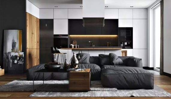 高级黑装修案例