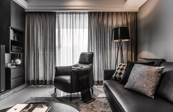 高级黑装修案例