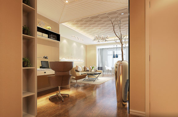 现代风格两房装修效果图