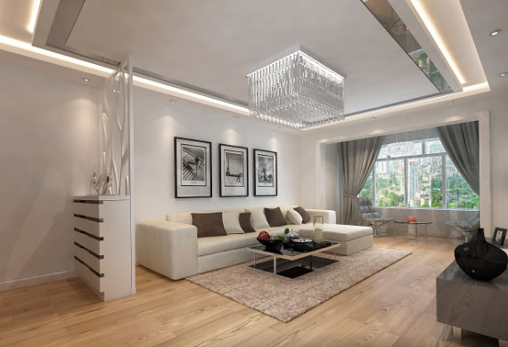 现代简约风格三房设计