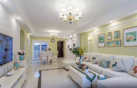 田园风格三房装修