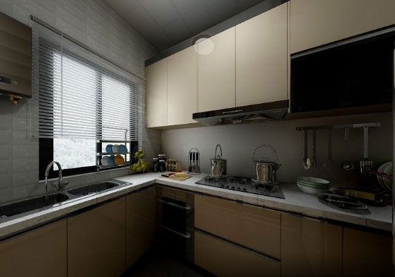 简约风格三房设计效果图