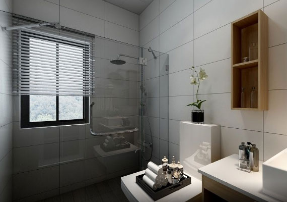 简约风格三房设计效果图