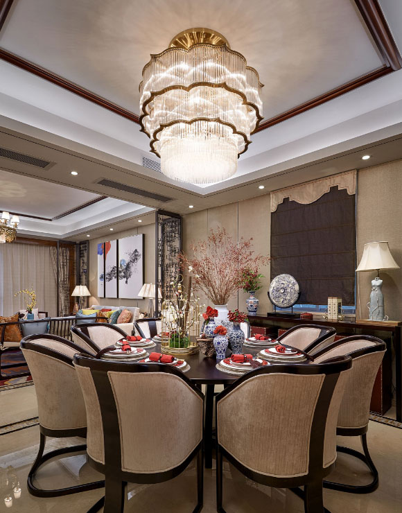 新中式风格三房装修