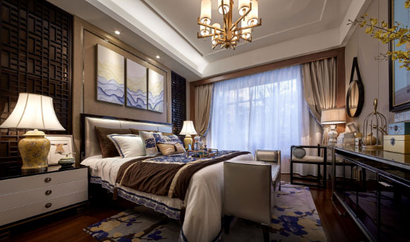 新中式风格三房装修