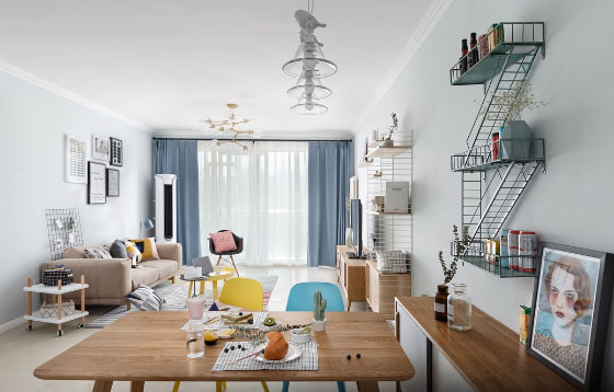 北欧风两房装修