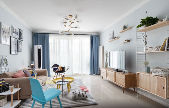 北欧风两房装修