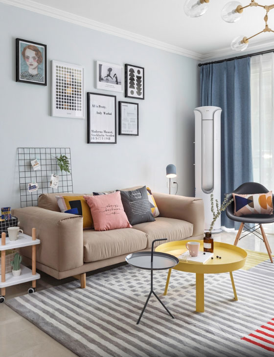 北欧风两房装修